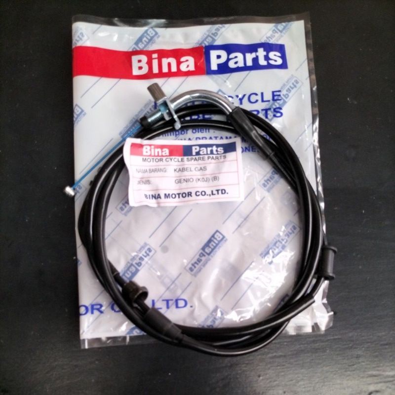 Kabel gas Honda bagian atas bawah Genio beat esp street 2020-2021 binapart