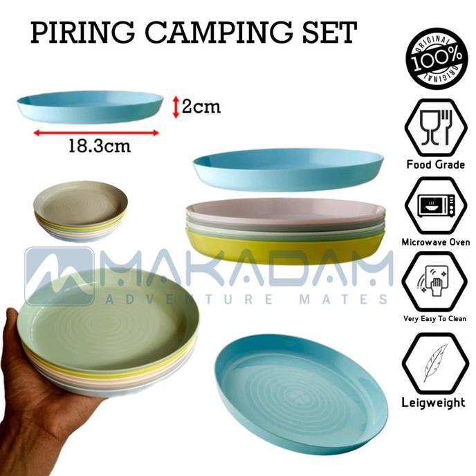 piring set camping portable hiking