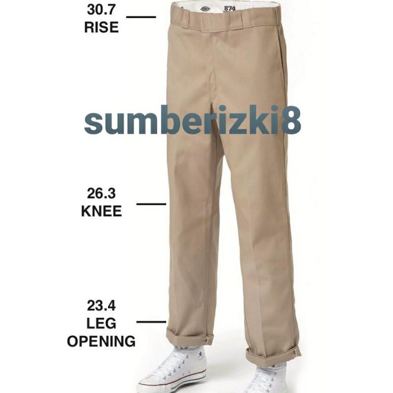 DICKIES CELANA LONG WORKPANTS DICKIES874 ORIGINAL FIT