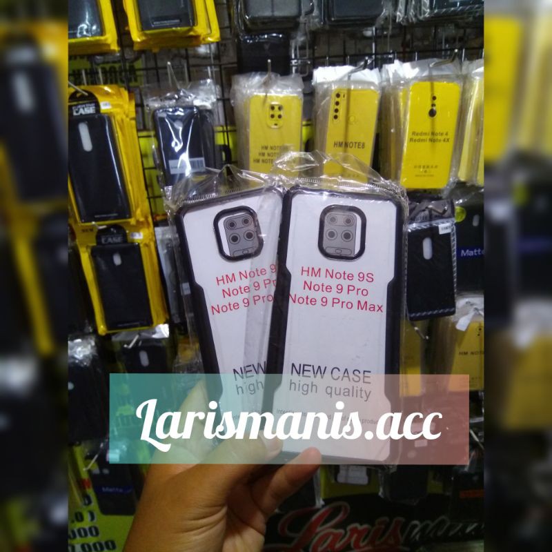 CASE XIAOMI REDMI NOTE 9S HARD CASE XIAOMI REDMI NOTE 9 PRO  CRACK FUZE