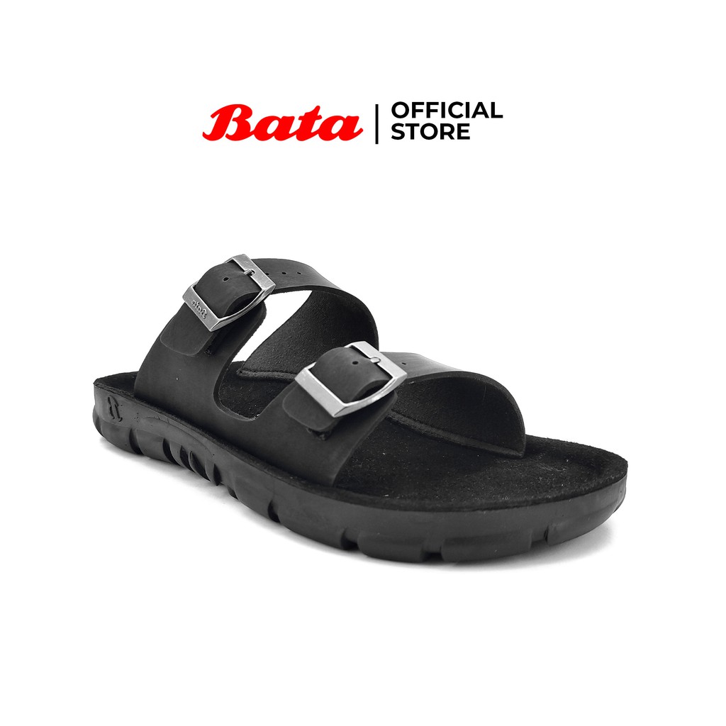 Bata Sandal Pria Energyzer Black - 8736176 / Ramayana Jatinegara