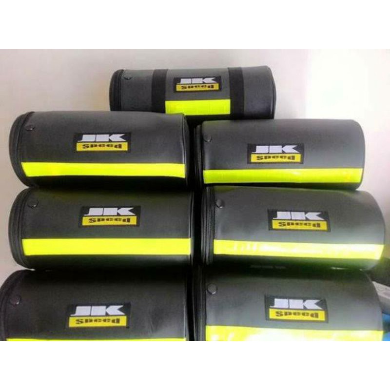 Tabung Jas Hujan Wa Speed Side Bag Tabung Side Bag Bulat untuk Motor
