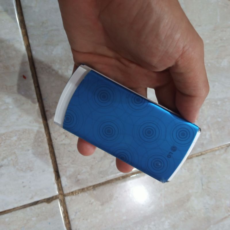 HP lipat keren hp LG GD580 flip biru motif lngkp fulset bkan axon m s10 w2017 note 10