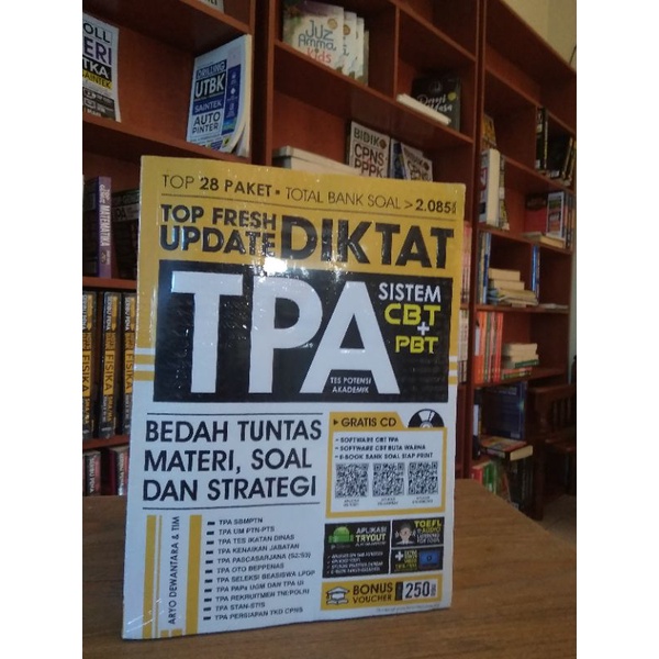 

TOP FRESH UPDATE DIKTAT TPA SISTEM CBT + PBT