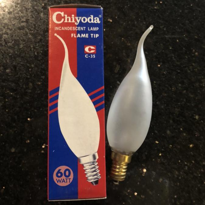 Hot Sale Bohlam Lampu Lilin E14 Ulir Api Pijar Bagus