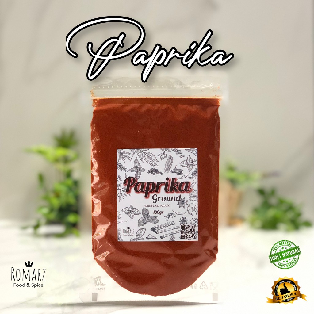 

PAPRIKA BUBUK MURNI ASLI PREMIUM 250gr | PAPRIKA POWDER 250gr