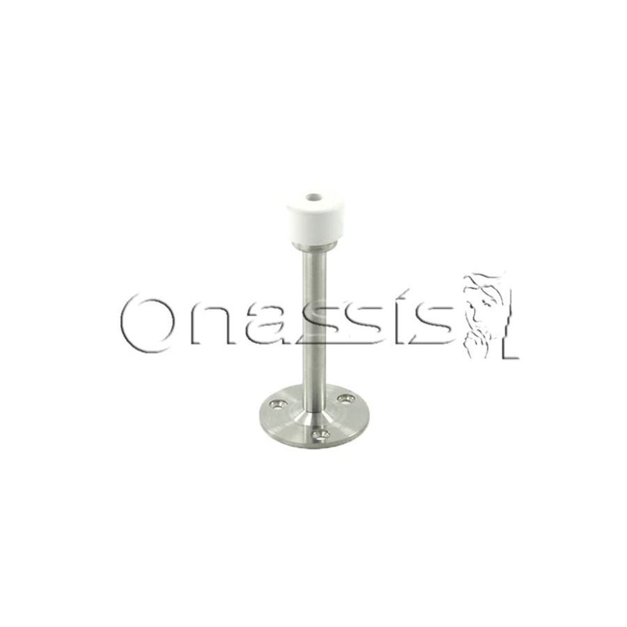 Door Stopper Stainless karet Onassis 01S- Penahan penganjal pengaman Pintu rubber- Doorstop Door Stopper stenlis onasis penganjal