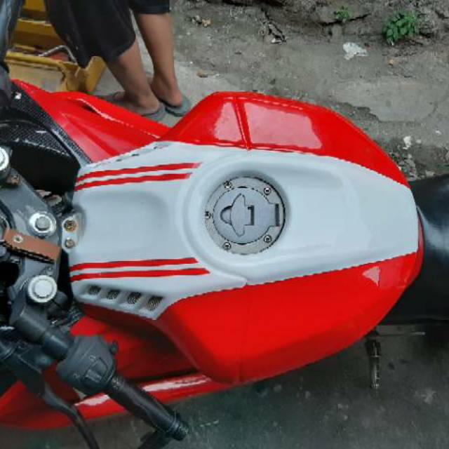 Cover tangki r15 v2 kondom tanki r15 R1 merah