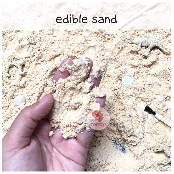 Zoetoys Edible Sand FOOD GRADE 500 gram | Mainan Pasir Dapat Dimakan | Sensory Play Refill Sand