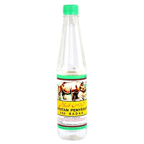 Larutan Botol Cap Badak 500 ml (ukuran botol besar)