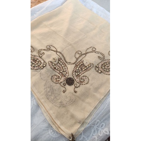 Preloved JILBAB SEGIEMPAT MANIK-MANIK