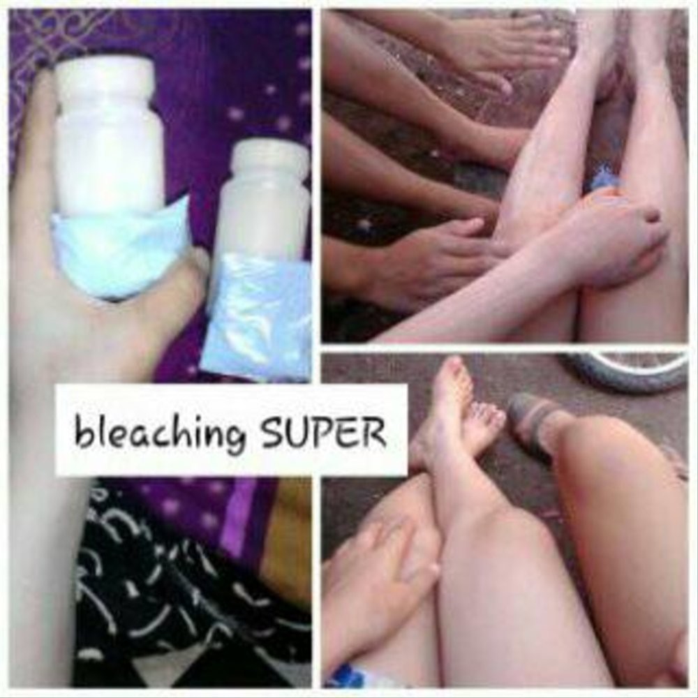 Bleaching Super / Blicing Badan / pemutih badan super / Bleaching salon super