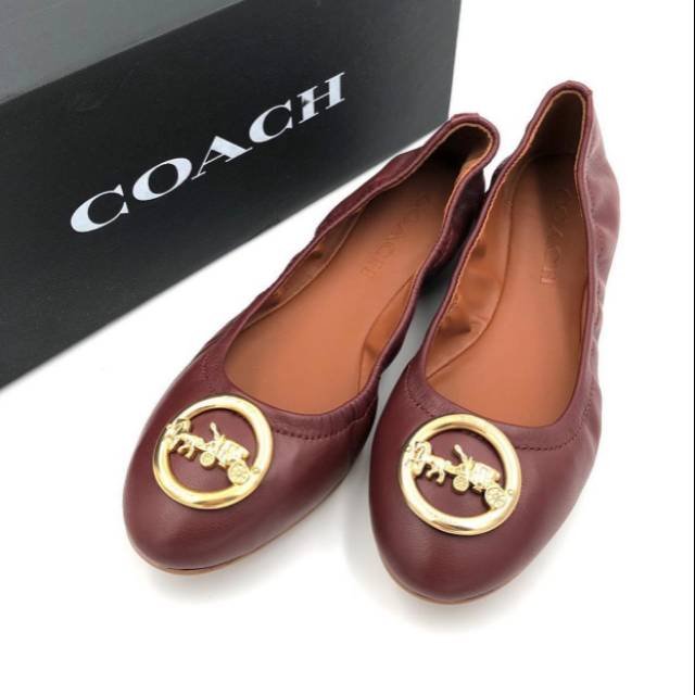 coach bailey ballet flats