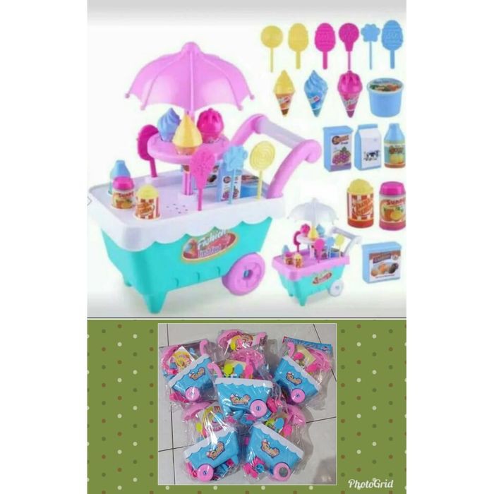 MAINAN GEROBAK ES KRIM / GEROBAK ES CREAM