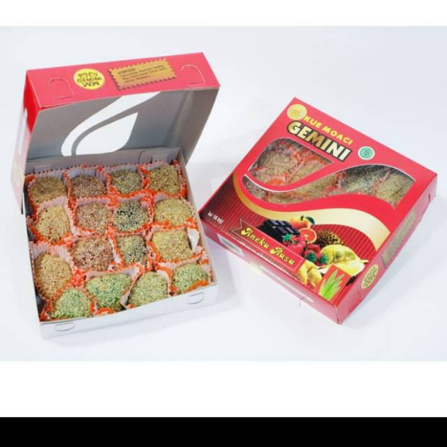 

Kue moaci gemini kentangan isi 16