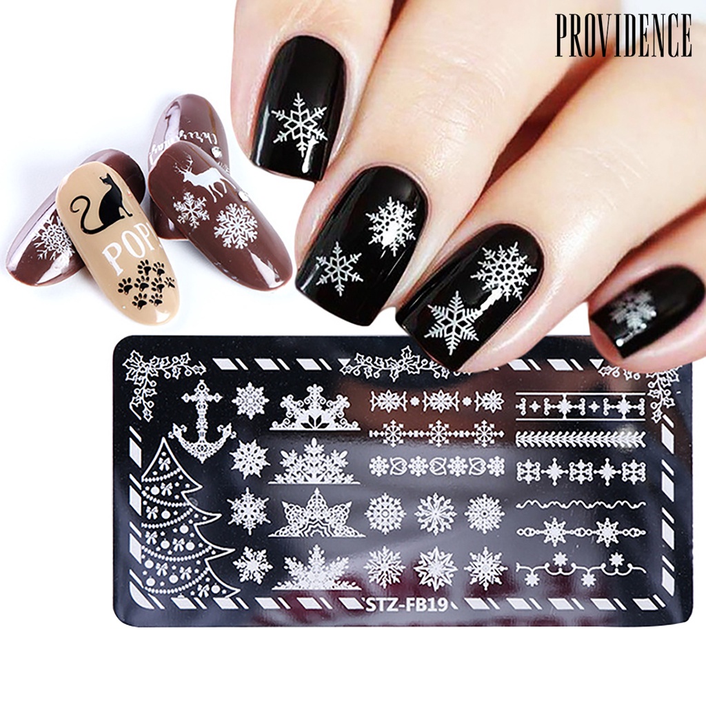 Providence Nail Stamping Plates Multiple Printing Nail Art Making Stainless Steel DIY Template Manicure Stamping for Female