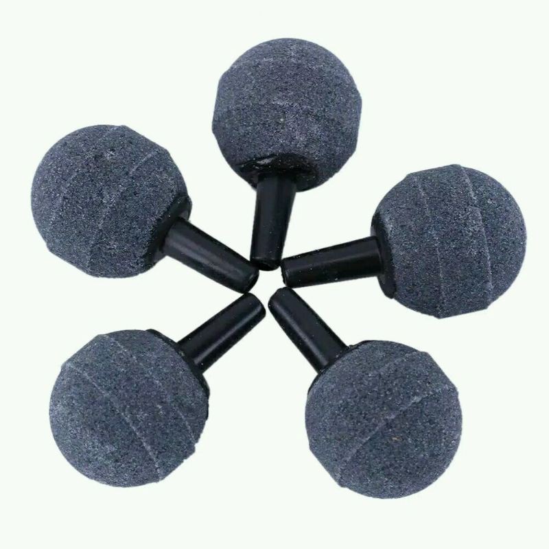 BATU AERATOR AIR STONE PEMECAH GELEMBUNG BULAT 3cm