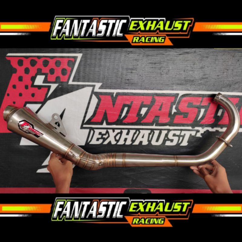 Knalpot Fantastic Exhaust Original untuk FU 200cc