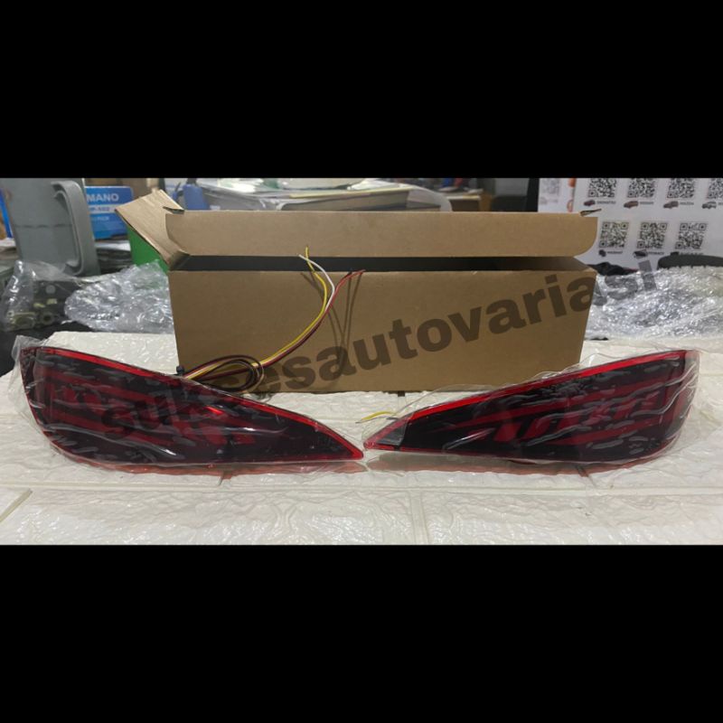 Lampu Led Reflektor Bumper Belakang All New Rush Terios 2018 - 2022