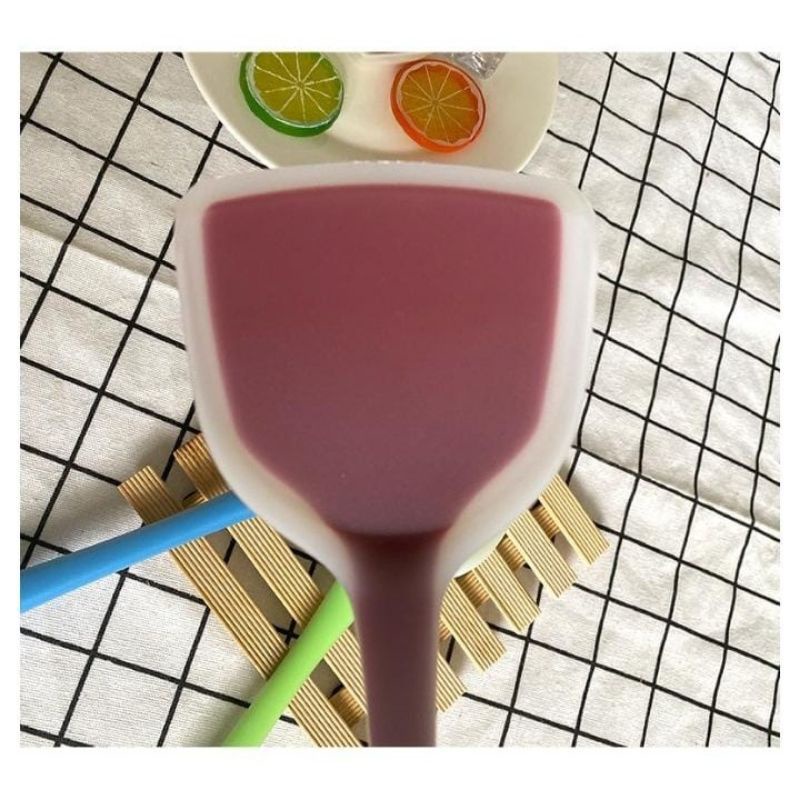 sodet spatula silikon shovel / sutil silicone tahan panas food grade