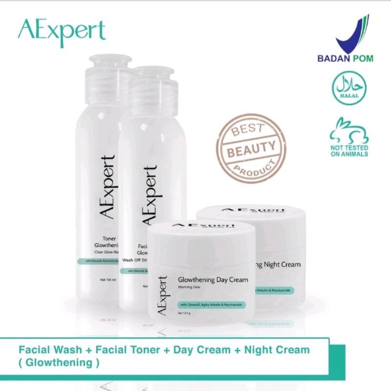AEXPERT SKINCARE PAKET GLOWTHENING / ACNE