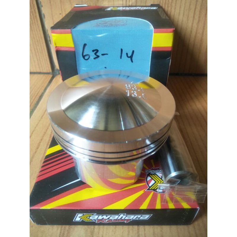 Seher/piston kit kawahara uk 62,63,64 pin 14 vixion,mx,klx150,crf150