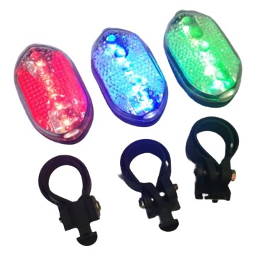 lampu belakang sepeda led 7 warna