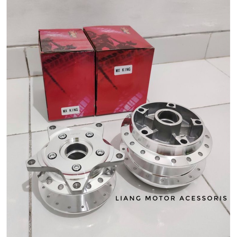 Tromol 1 Set Chrome Depan Belakang - Yamaha Jupiter MX King / MX King 150