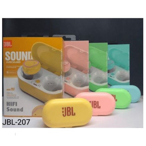 HIGH QUALITY HANDSFREE BLUETOOTH JBL 207 ORI / HEADSET / EARPHONE BERGARANSI