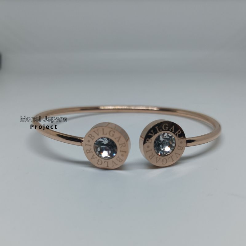 Gelang BVLGARI Titanium Rose Gold