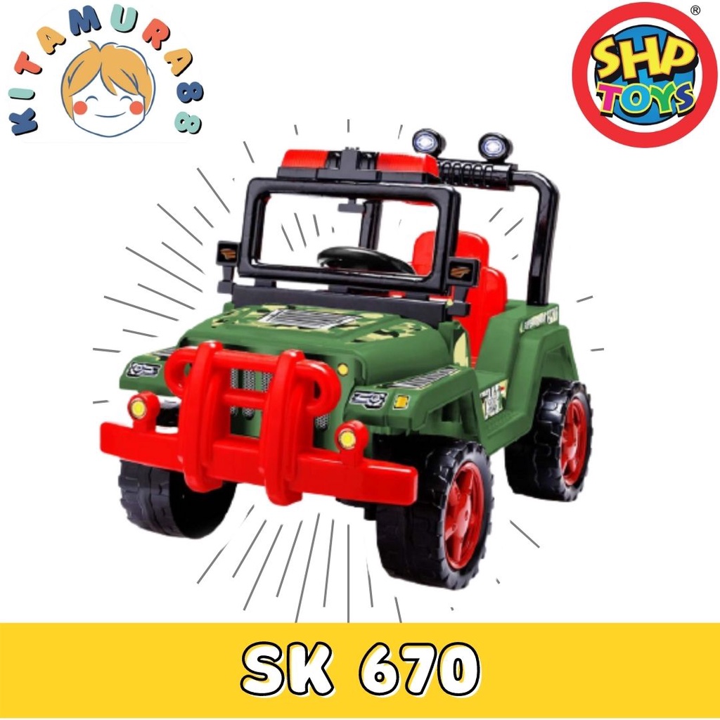 Mainan Anak Mobil Keren Tentara- SHP TOYS - SK 670