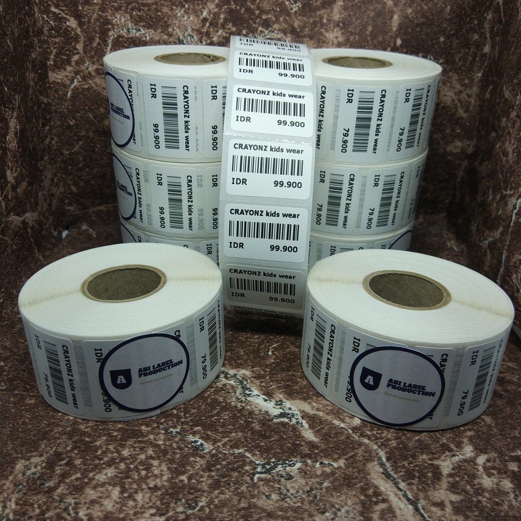 LABEL THERMAL 30x20 - 30 x 20 RECEIPT PRINTER XPRINTER ISI 1000 DAN 800 -  stiker thermal 30x20 mm