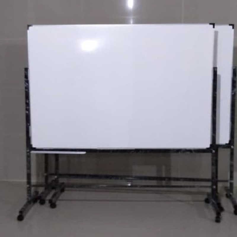 

whiteboard standing nonmagnet 90 x 180 cm