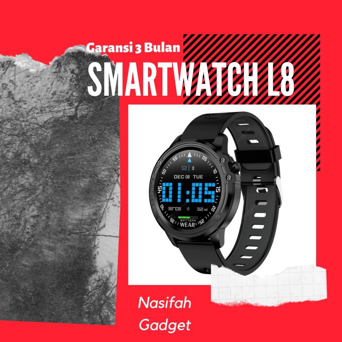 Smartwatch L8 Smart Watch Microwear Jam Tangan IP68