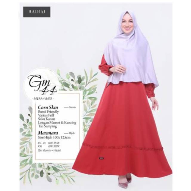 Hai-Hai Dress Dewasa Teen GM 044 Ready Size XS