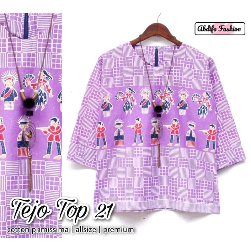 TEJO TOP CATTON PRIMISIMA BY ABDIFA FASHION