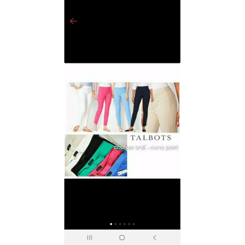 Talbots Pants Perfect Crop (3)