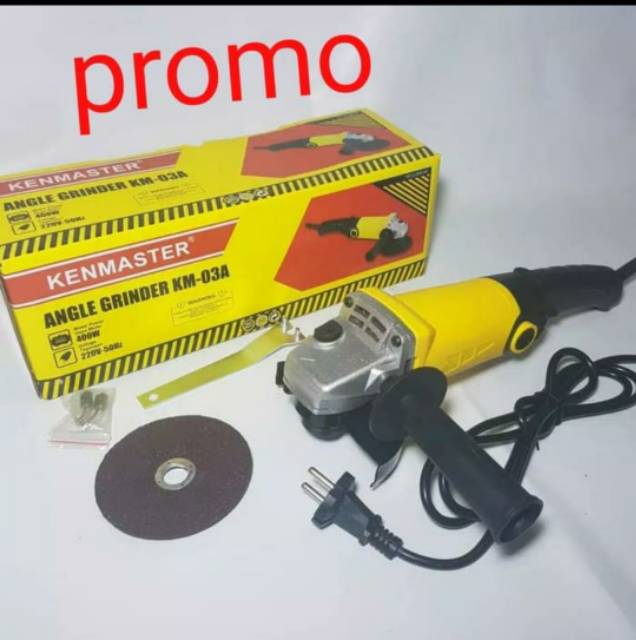 kenmaster,  Angle Hand , Grinda  Grinder,  Mesin Gerinda ,  KM 03A