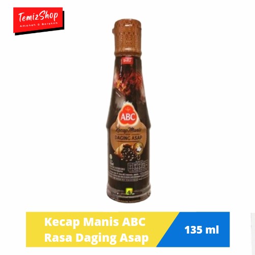 

Kecap Manis ABC Rasa Daging Asap 135 ml