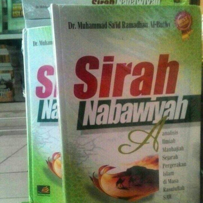 BUKU SIRAH NABAWIYAH ( dr. muhammad sa id ramadhan )