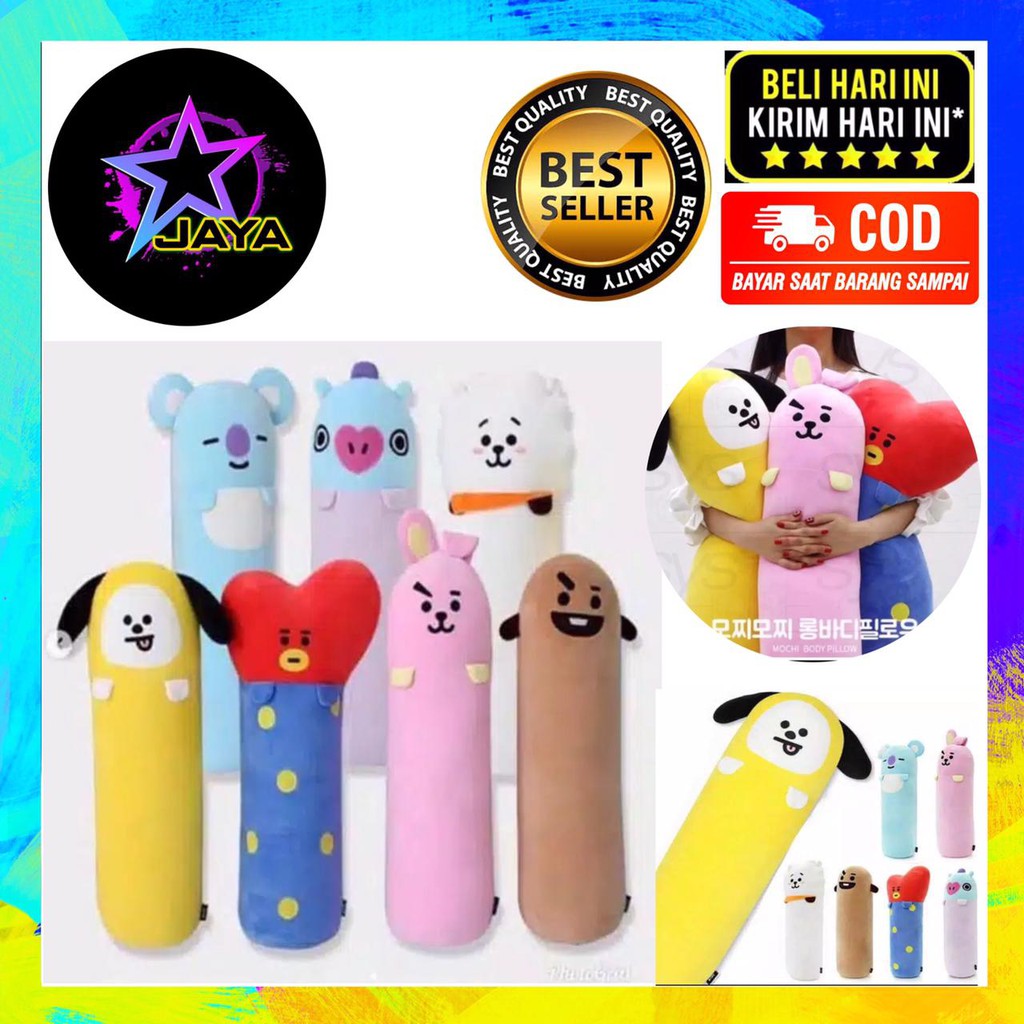 Guling Boneka BTS BT21 Korea unofficial