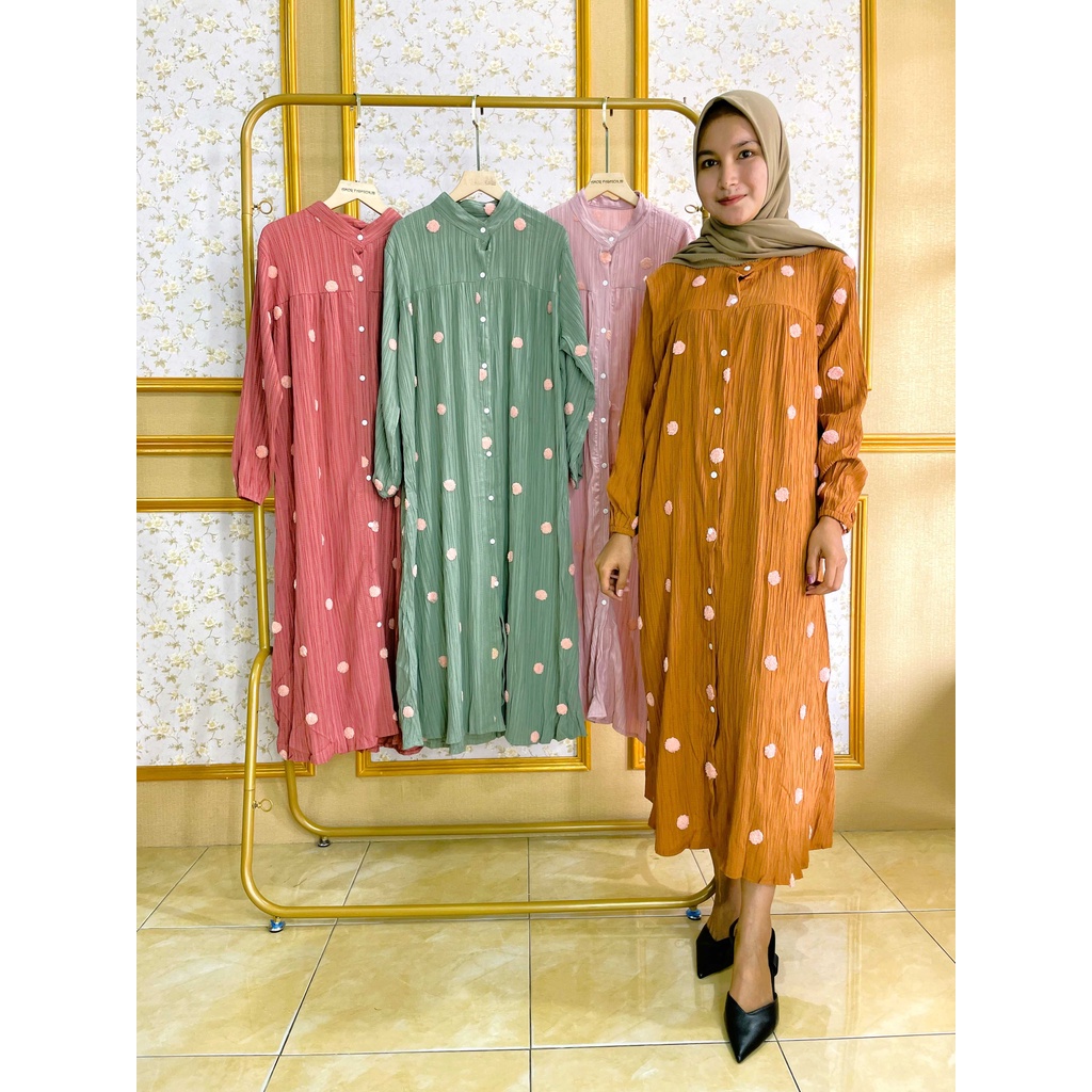 DPSM | MIDI DRESS BAHAN SERAT KAYU