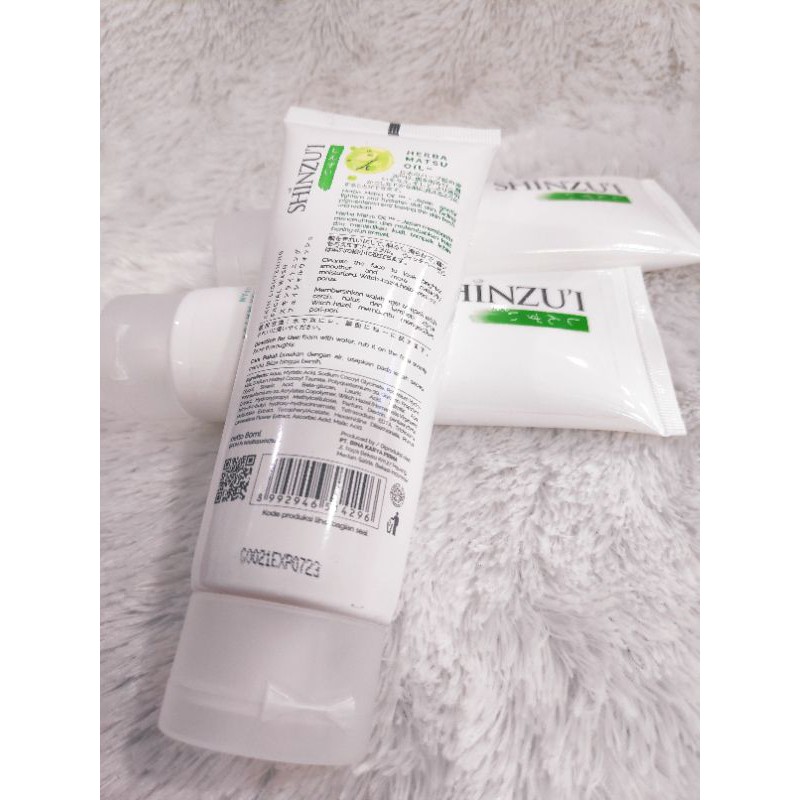 SHINZUI FACIAL WASH 80 GR ~ SABUN WAJAH SHINZUI - ORIGINAL 100%