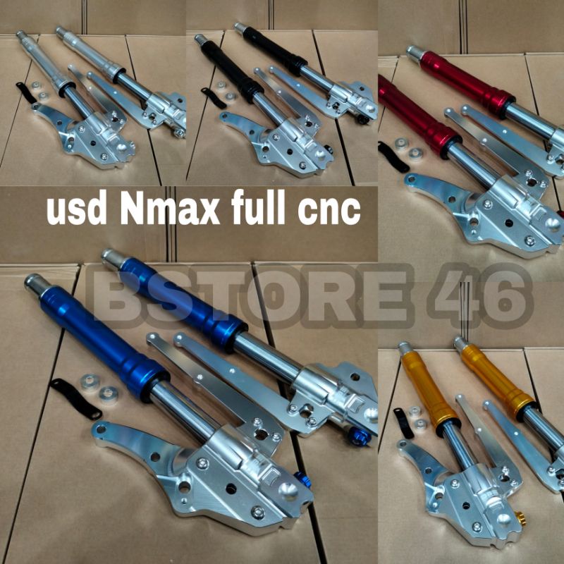 usd shock depan Nmax old Nmax new 2020 full cnc DBS PREMIUM