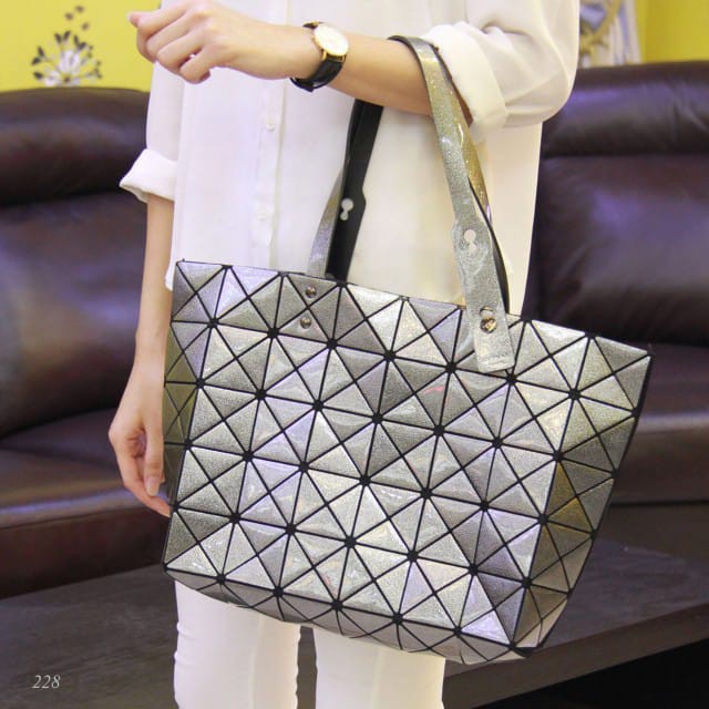 BAO BAO Issey Miyake Frost Tote Bag #228