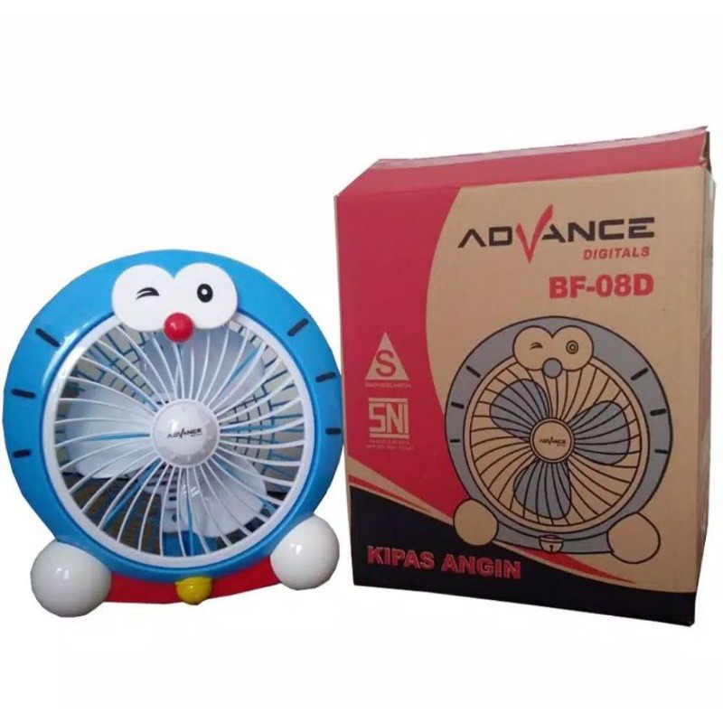 Advance Kipas angin karakter Doraemon BF-08D 8inch