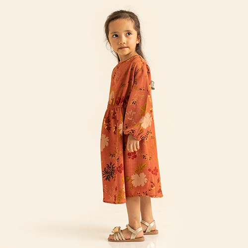 EIKO TUNIC KIDS SCARLET - KAMIIDEA