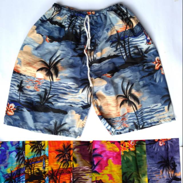  Celana  Pantai  Bali  Celana  Hawai Murah Shopee Indonesia
