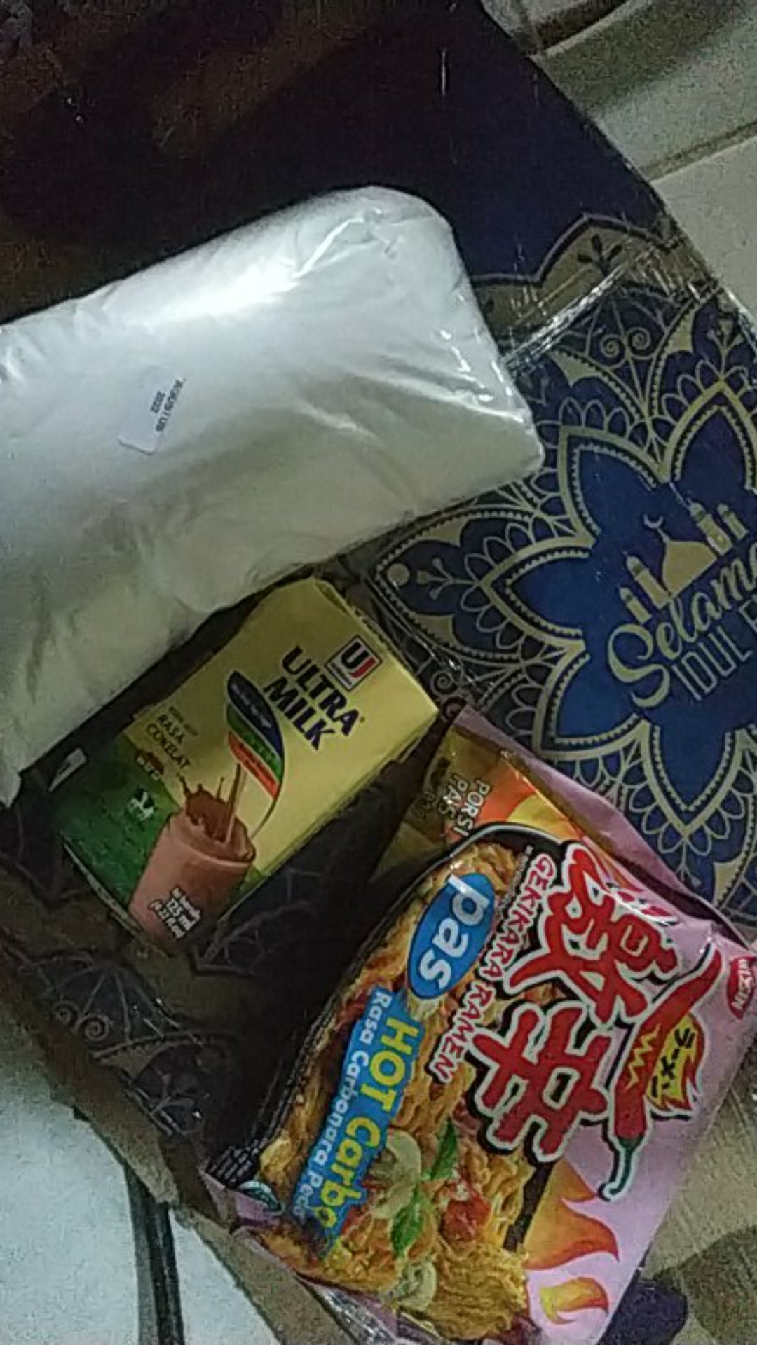 Box Toples Lebaran  Isi 3 14x14x20cm [phdl008]