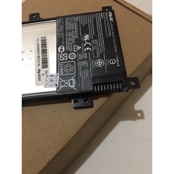 BATERAI ASUS X455 X455L X455LA X455LD A455 A455L C21N1401 Original